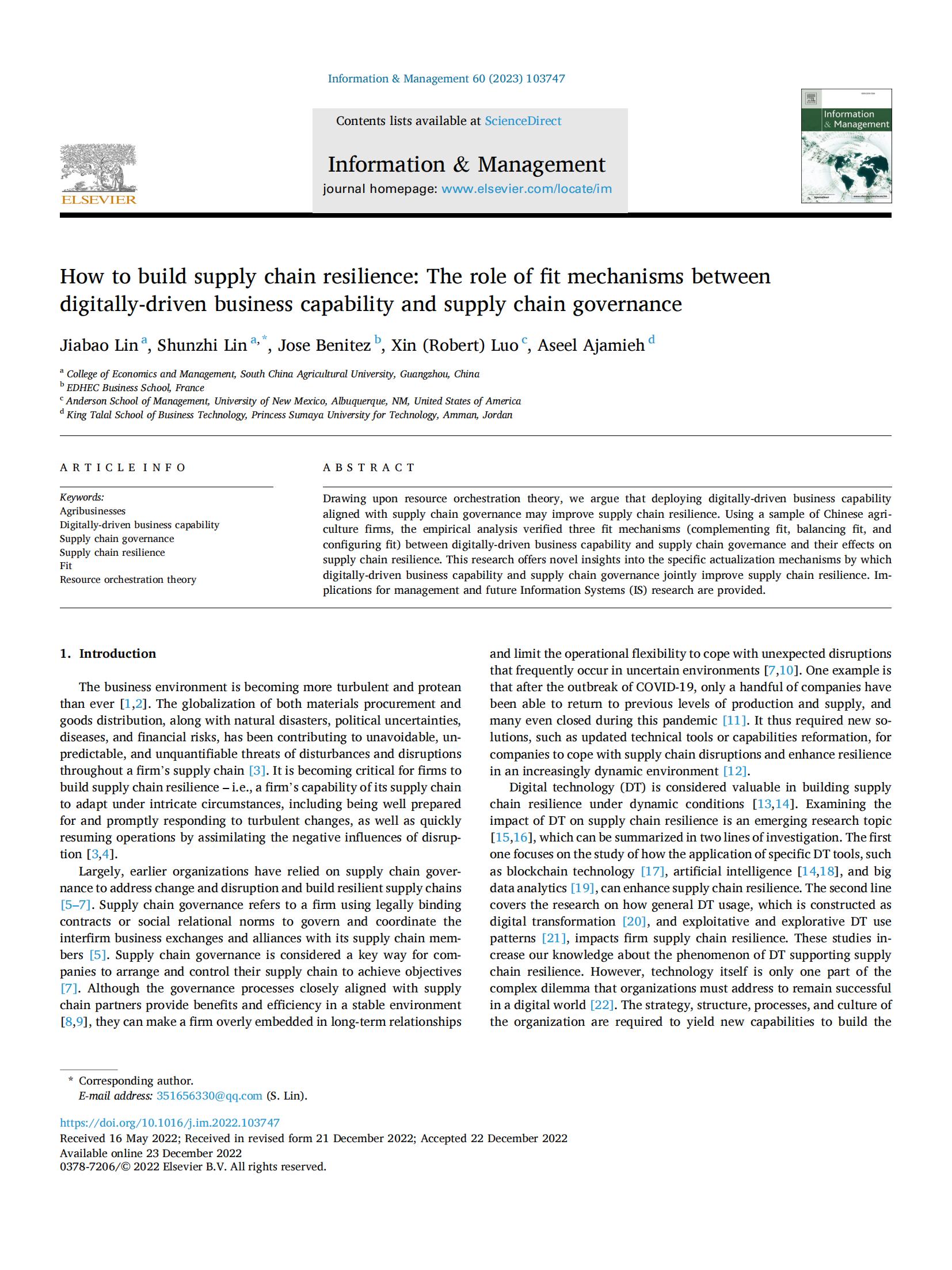Information And Management How To Build Supply Chain Resilience information-and-management-how-to-build-supply-chain-resilience